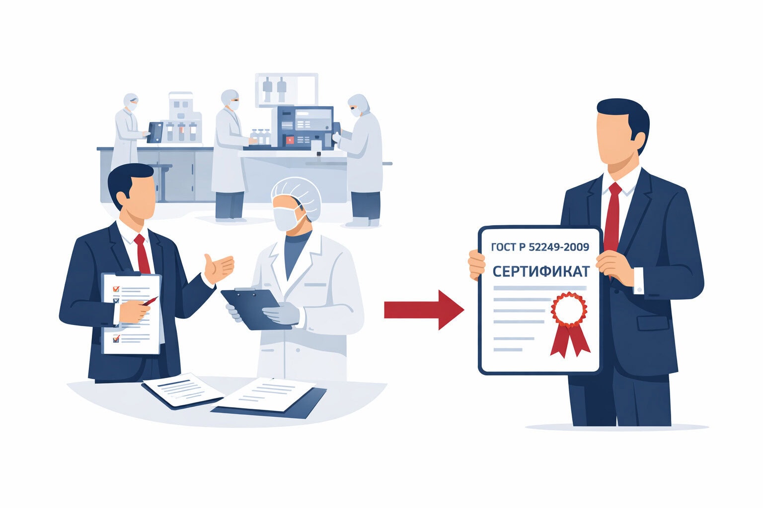 Процедура сертификации ГОСТ Р 52249-2009 в Брянске