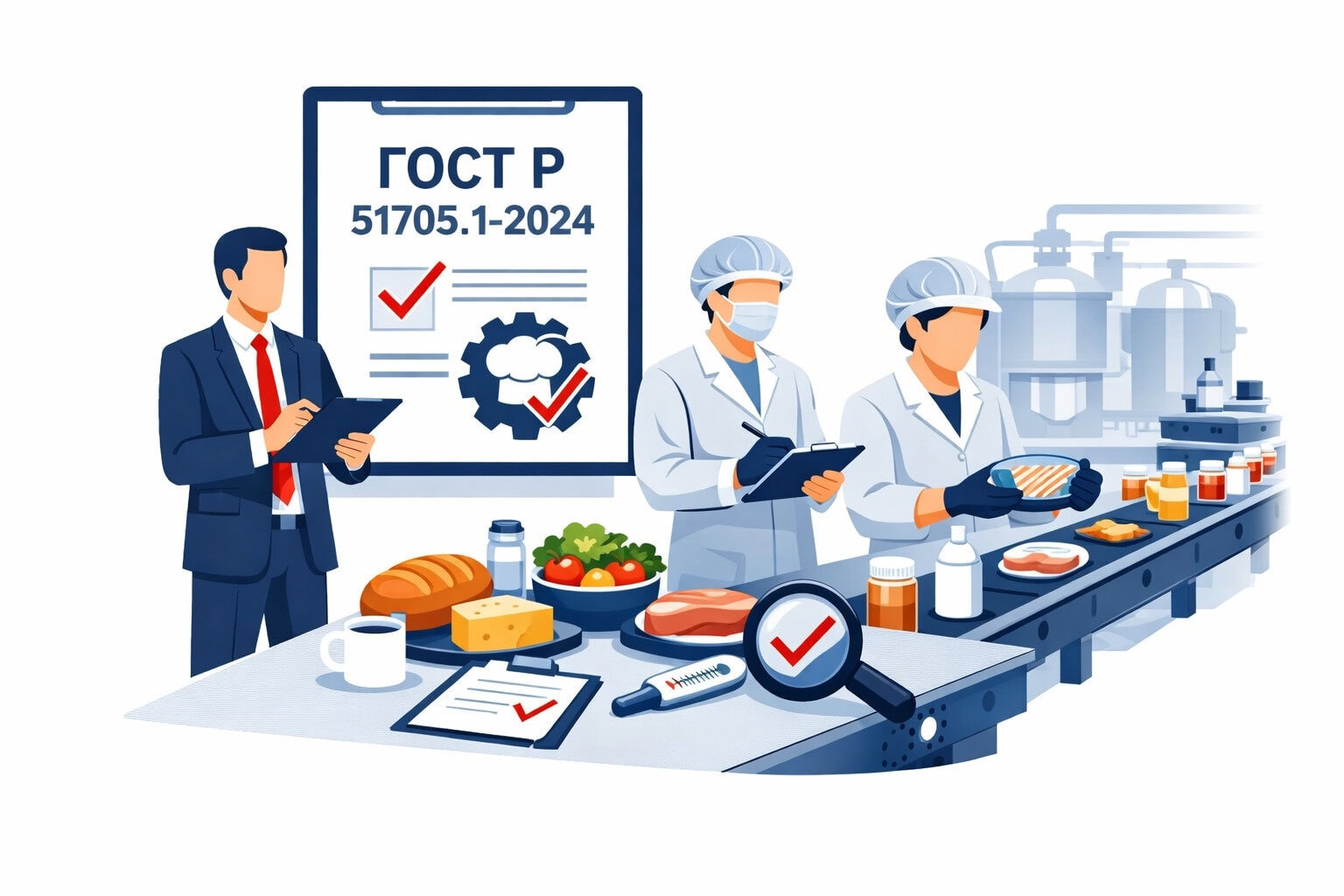 Оформление ГОСТ Р 51705.1 2024 ХАССП в Брянске